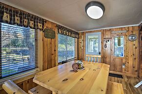 Riverfront Grayling Retreat w/ Fire Pit & Dock!