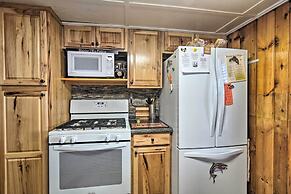 Riverfront Grayling Retreat w/ Fire Pit & Dock!