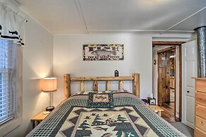 Riverfront Grayling Retreat w/ Fire Pit & Dock!