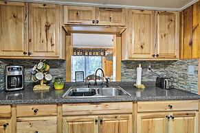 Riverfront Grayling Retreat w/ Fire Pit & Dock!