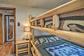 Riverfront Grayling Retreat w/ Fire Pit & Dock!