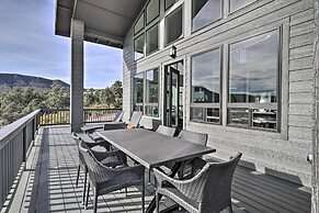 Modern Pine Retreat w/ Deck & Stunning Views!
