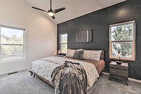 Modern Pine Retreat w/ Deck & Stunning Views!