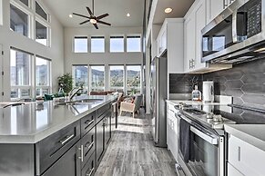 Modern Pine Retreat w/ Deck & Stunning Views!