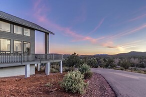 Modern Pine Retreat w/ Deck & Stunning Views!