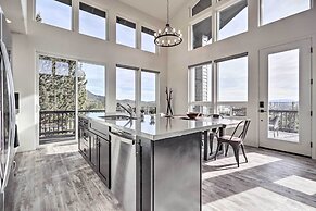 Modern Pine Retreat w/ Deck & Stunning Views!