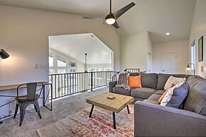 Modern Pine Retreat w/ Deck & Stunning Views!