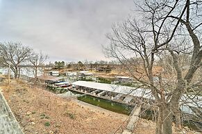 Lakefront Eucha Escape w/ Views & Boat Slip!