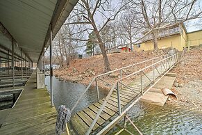 Lakefront Eucha Escape w/ Views & Boat Slip!