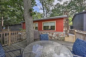 Lakefront Eucha Escape w/ Views & Boat Slip!