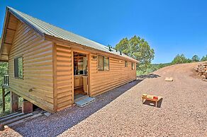 Deck & Mogollon Rim Views: Secluded Payson Cabin