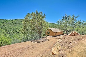Deck & Mogollon Rim Views: Secluded Payson Cabin