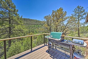 Deck & Mogollon Rim Views: Secluded Payson Cabin