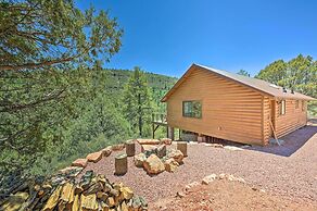 Deck & Mogollon Rim Views: Secluded Payson Cabin