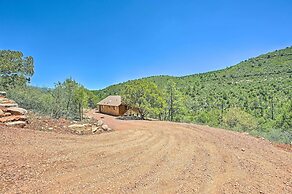 Deck & Mogollon Rim Views: Secluded Payson Cabin