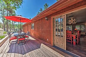 Wooded Ruidoso Hideaway w/ Deck: Ski, Hike & Golf!