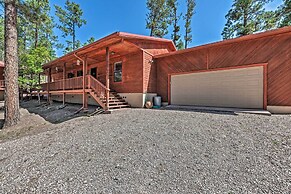Wooded Ruidoso Hideaway w/ Deck: Ski, Hike & Golf!