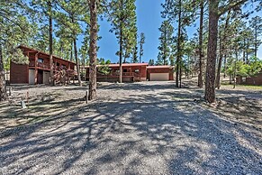 Wooded Ruidoso Hideaway w/ Deck: Ski, Hike & Golf!