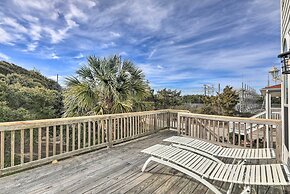 Waterfront Emerald Isle Home w/ Dock Access!