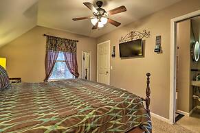 Deck & Fire Pit: Lake-view Osage Beach Home!