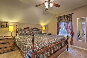 Deck & Fire Pit: Lake-view Osage Beach Home!