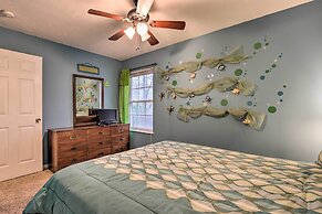 Deck & Fire Pit: Lake-view Osage Beach Home!