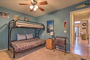 Deck & Fire Pit: Lake-view Osage Beach Home!