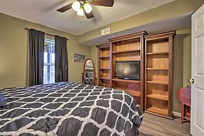 Deck & Fire Pit: Lake-view Osage Beach Home!