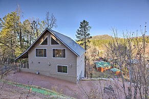 Mtn-view 'cabin 404' w/ Deck in Payson!
