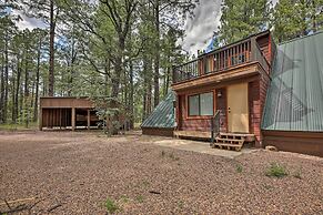 Pinetop Chalet Cabin ~ 1 Mi to Woodland Park