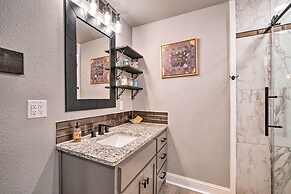 Lakefront Fort Towson Home: Private Dock & 3 Decks