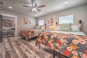 Lakefront Fort Towson Home: Private Dock & 3 Decks