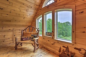 18 Mi to Slopes! Cabin w/ Valley Views in Blakely