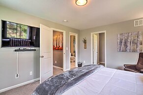 Mtn-view Home on 3 Acres w/ Arcade & Hot Tub!