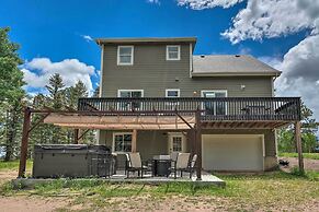 Mtn-view Home on 3 Acres w/ Arcade & Hot Tub!