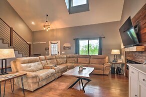 Mtn-view Home on 3 Acres w/ Arcade & Hot Tub!