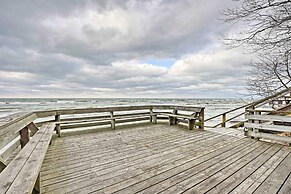 Lake Michigan Waterfront Home: 1 Mile to Downtown!