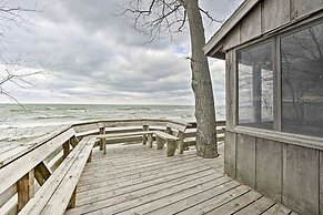 Lake Michigan Waterfront Home: 1 Mile to Downtown!