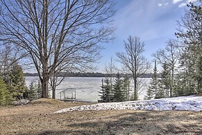 Lakefront Escape w/ Fishing Pier & Snowmobiling!