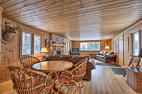 Lakefront Escape w/ Fishing Pier & Snowmobiling!