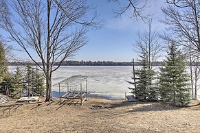 Lakefront Escape w/ Fishing Pier & Snowmobiling!