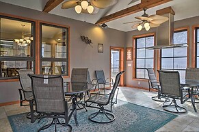 Waterfront Hollister Retreat w/ Dock & Game Room!