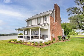 Waterfront Maryland Vacation Home: Private Beach!