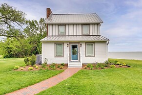 Waterfront Maryland Vacation Home: Private Beach!