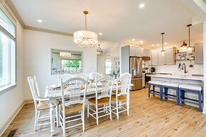 Waterfront Maryland Vacation Home: Private Beach!