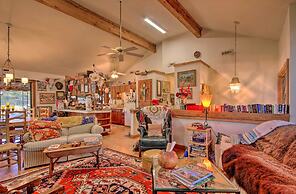 Riverfront Getaway w/ Treehouse, Fire Pit & Deck!