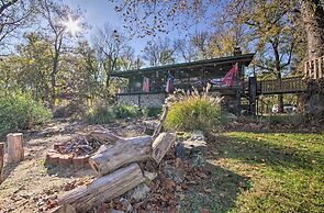 Riverfront Getaway w/ Treehouse, Fire Pit & Deck!