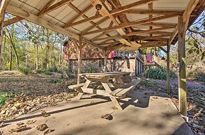 Riverfront Getaway w/ Treehouse, Fire Pit & Deck!