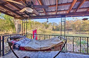 Riverfront Getaway w/ Treehouse, Fire Pit & Deck!