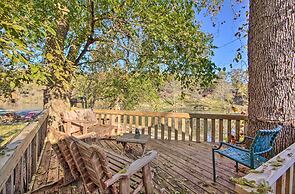 Riverfront Getaway w/ Treehouse, Fire Pit & Deck!